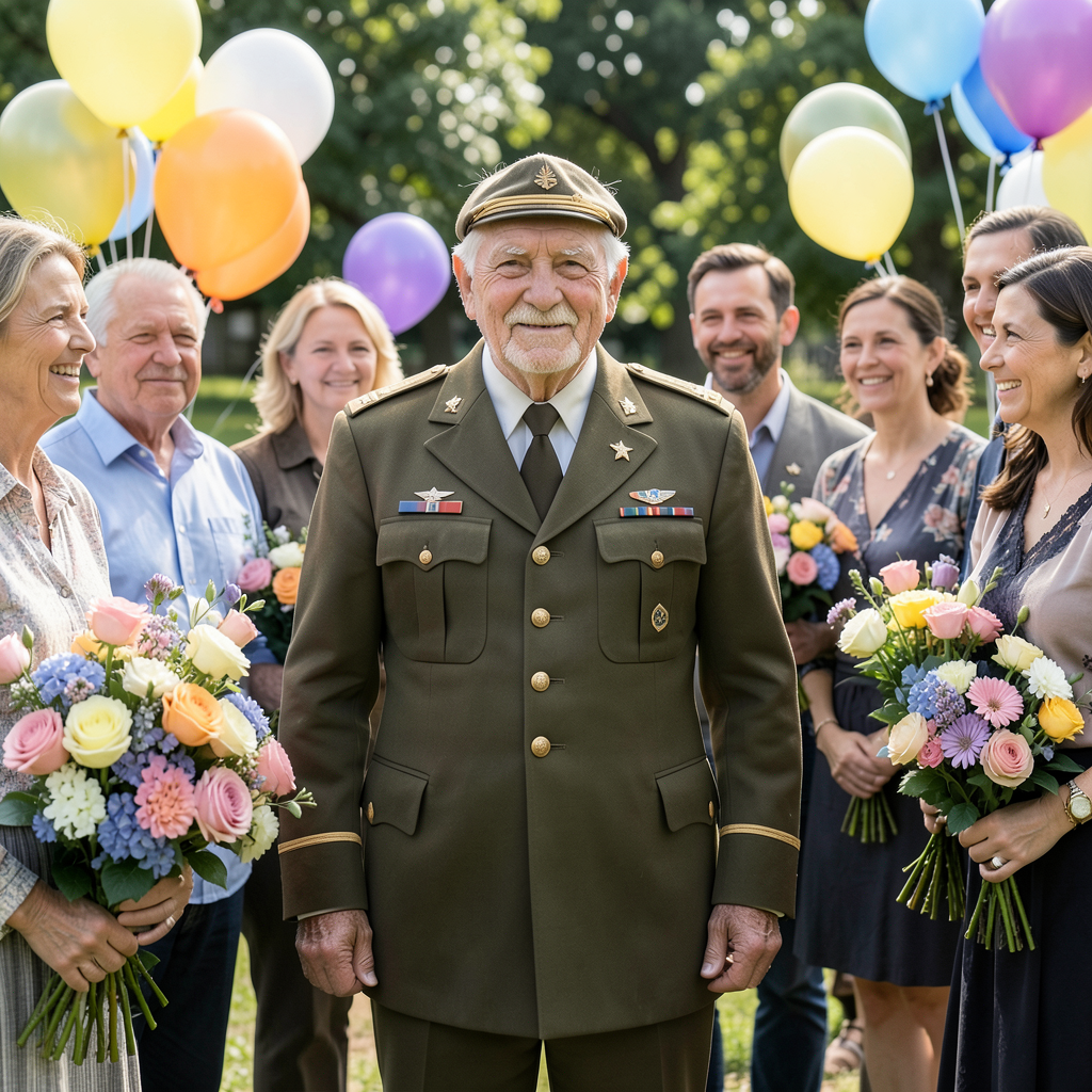 World War Two Veteran Who Freed Concentration Camp Prisoners Marks 100th Birthday